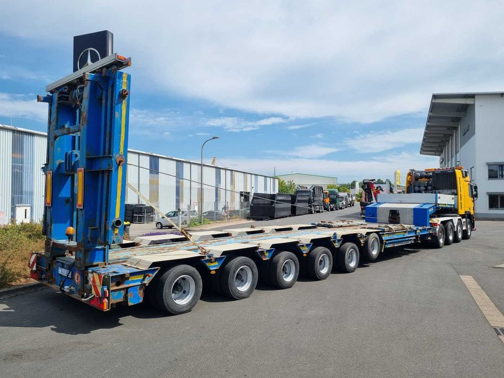 Goldhofer STZ-H6-57/80A Teleskop-Tieflader Waggontransport Goldhofer STZ-H6-57/80A Teleskop-Tieflader Waggontransport - نصف مقطورة بلودر منخفض: صورة 3 Goldhofer STZ-H6-57/80A Teleskop-Tieflader Waggontransport Goldhofer STZ-H6-57/80A Teleskop-Tieflader Waggontransport - نصف مقطورة بلودر منخفض: صورة 3