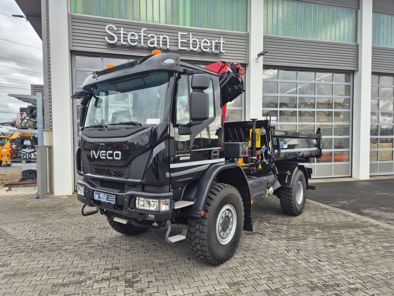 Iveco Eurocargo ML150E32WS 4x4 Kran HMF 1130K Funk AHK - شاحنة قلاب, شاحنة كرين: صورة 3 Iveco Eurocargo ML150E32WS 4x4 Kran HMF 1130K Funk AHK - شاحنة قلاب, شاحنة كرين: صورة 3