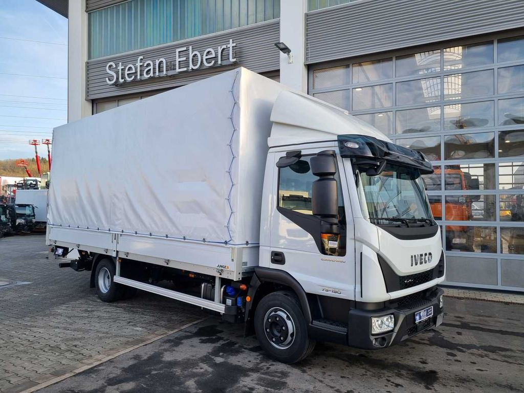 Iveco Eurocargo ML75E19/P LBW Klima Kamera - شاحنة مغلقة بستائر جانبية: صورة 2 Iveco Eurocargo ML75E19/P LBW Klima Kamera - شاحنة مغلقة بستائر جانبية: صورة 2