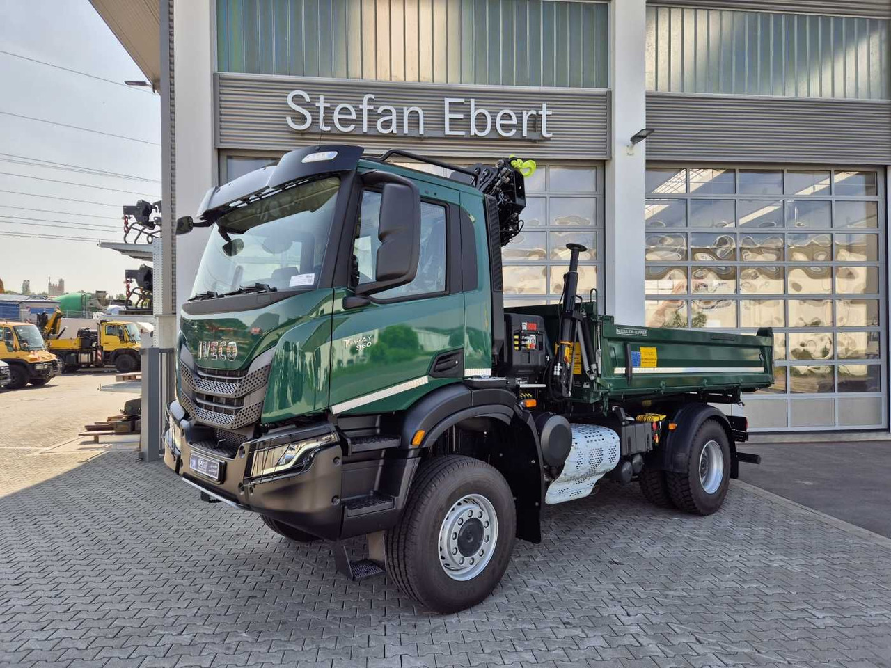 Iveco T-Way AD190T36W/P 4x4 HIAB X-HIDUO 118E-3 Funk - شاحنة قلاب, شاحنة كرين: صورة 2 Iveco T-Way AD190T36W/P 4x4 HIAB X-HIDUO 118E-3 Funk - شاحنة قلاب, شاحنة كرين: صورة 2
