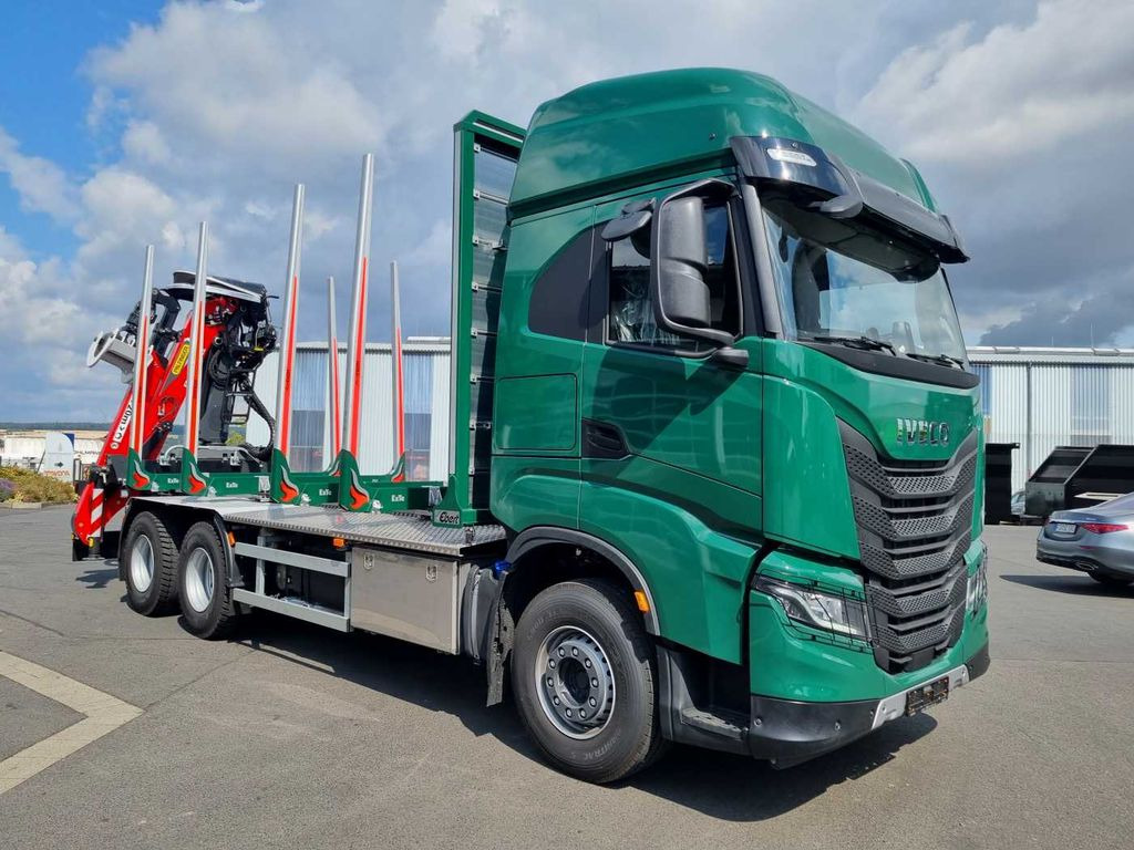 Iveco X-WAY AS300X57ZP ON+ 6x4 Palfinger Epsilon M12 Z Iveco X-WAY AS300X57ZP ON+ 6x4 Palfinger Epsilon M12 Z - شاحنة قطع الأشجار, شاحنة كرين: صورة 2 Iveco X-WAY AS300X57ZP ON+ 6x4 Palfinger Epsilon M12 Z Iveco X-WAY AS300X57ZP ON+ 6x4 Palfinger Epsilon M12 Z - شاحنة قطع الأشجار, شاحنة كرين: صورة 2