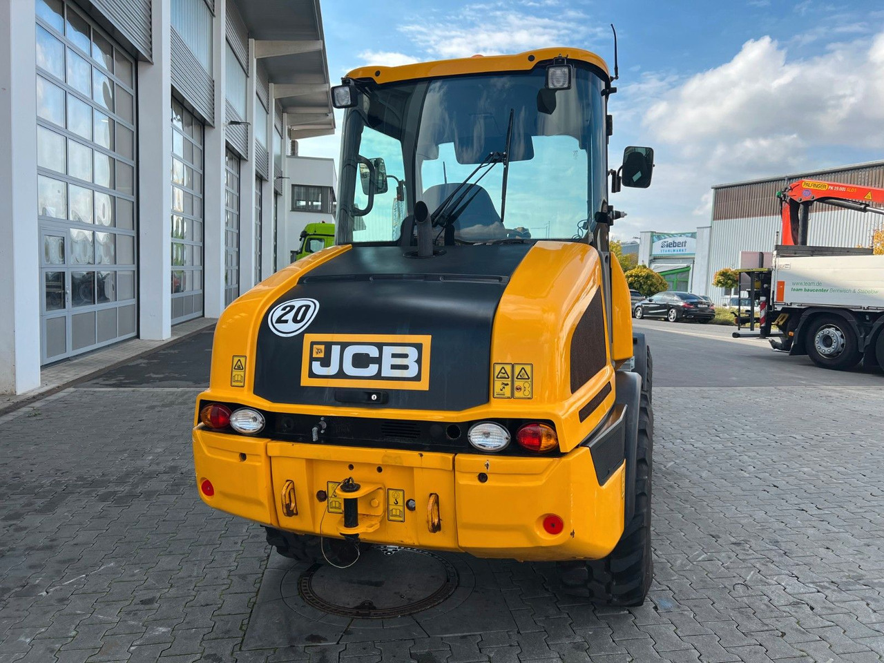 JCB 407 SV / nur 268h! / Klappschaufel & Gabel - اللودر بعجل: صورة 4 JCB 407 SV / nur 268h! / Klappschaufel & Gabel - اللودر بعجل: صورة 4