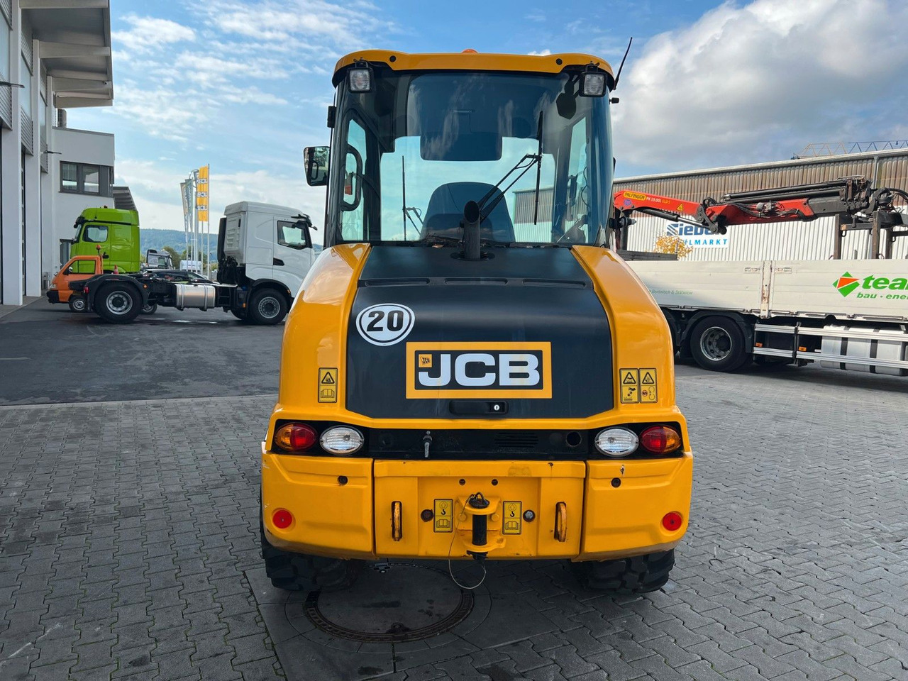 JCB 407 SV / nur 268h! / Klappschaufel & Gabel - اللودر بعجل: صورة 5 JCB 407 SV / nur 268h! / Klappschaufel & Gabel - اللودر بعجل: صورة 5