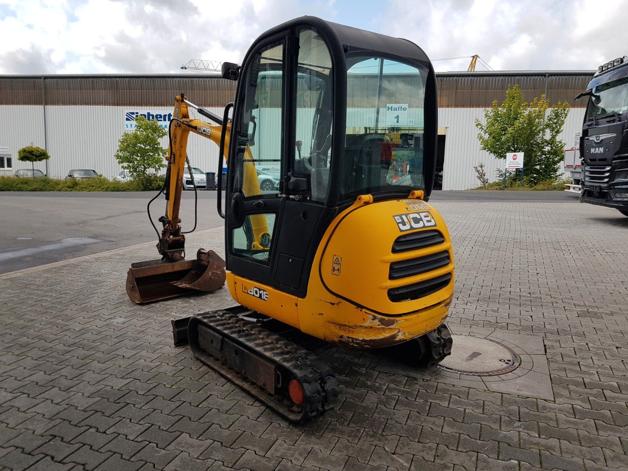 JCB 8018 / 3.420h / hydrl. Grabenräumer / Tieflöffel - حفار صغير: صورة 5 JCB 8018 / 3.420h / hydrl. Grabenräumer / Tieflöffel - حفار صغير: صورة 5