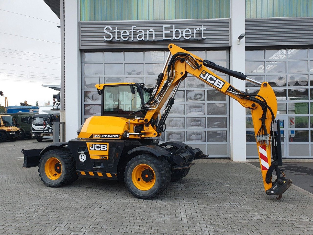 JCB Hydradig 110W / Pratzen / nur 572h! / 2023 - حفار ذو عجلات: صورة 1 JCB Hydradig 110W / Pratzen / nur 572h! / 2023 - حفار ذو عجلات: صورة 1