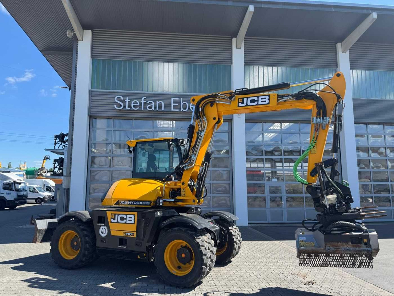 JCB Hydradig HD 110WT / 2021 / 516h! / Tiltrotator - حفار ذو عجلات: صورة 3 JCB Hydradig HD 110WT / 2021 / 516h! / Tiltrotator - حفار ذو عجلات: صورة 3
