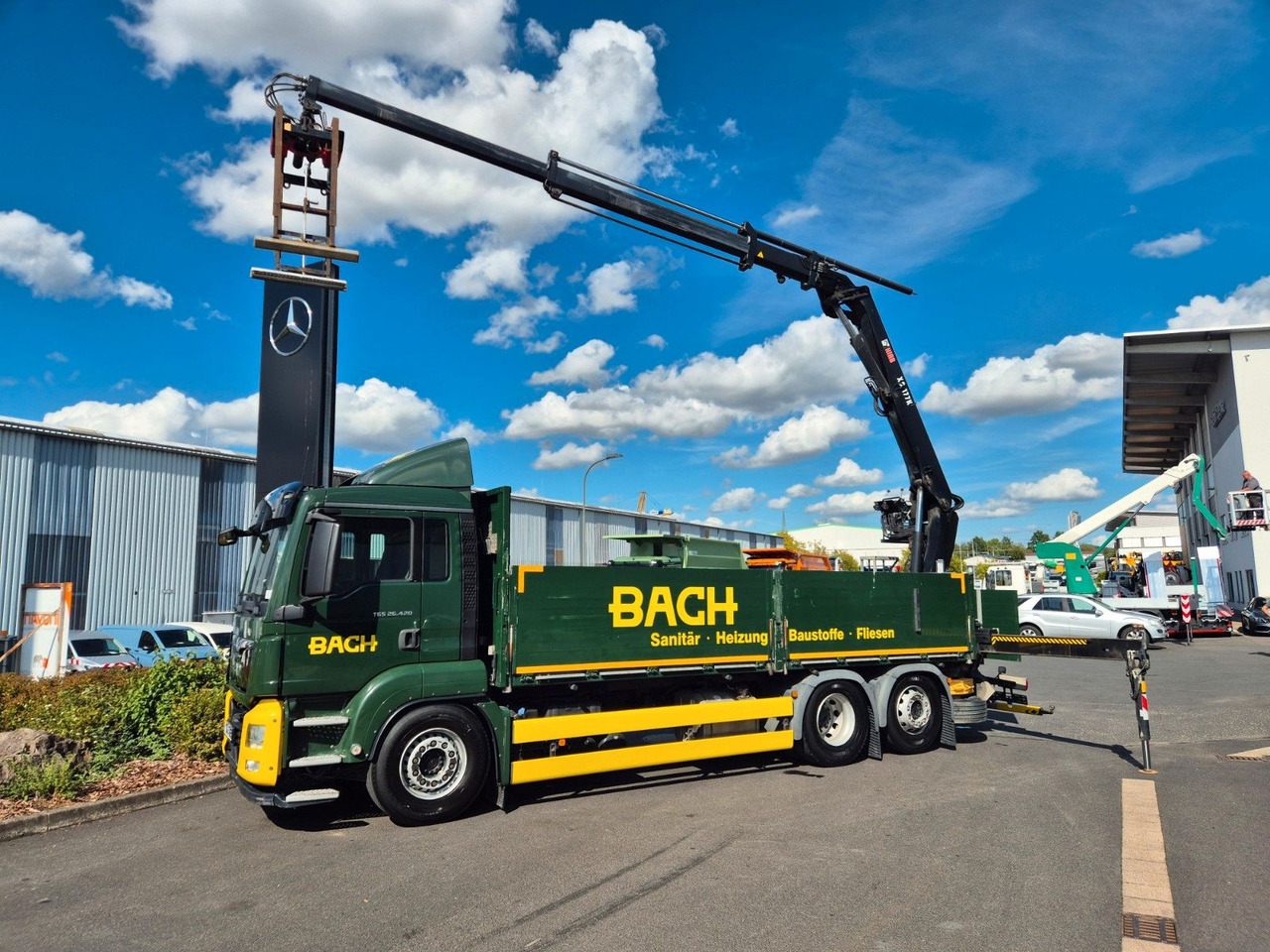 شاحنة كرين MAN TGS 26.420 6x2-4 LL Hiab 177K PRO 2 Stück: صورة 16