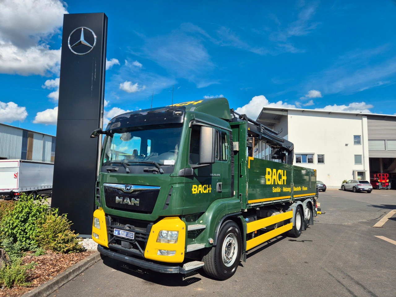 MAN TGS 26.420 6x2-4 LL Hiab 177K PRO 2 Stück - شاحنات مسطحة: صورة 2 MAN TGS 26.420 6x2-4 LL Hiab 177K PRO 2 Stück - شاحنات مسطحة: صورة 2