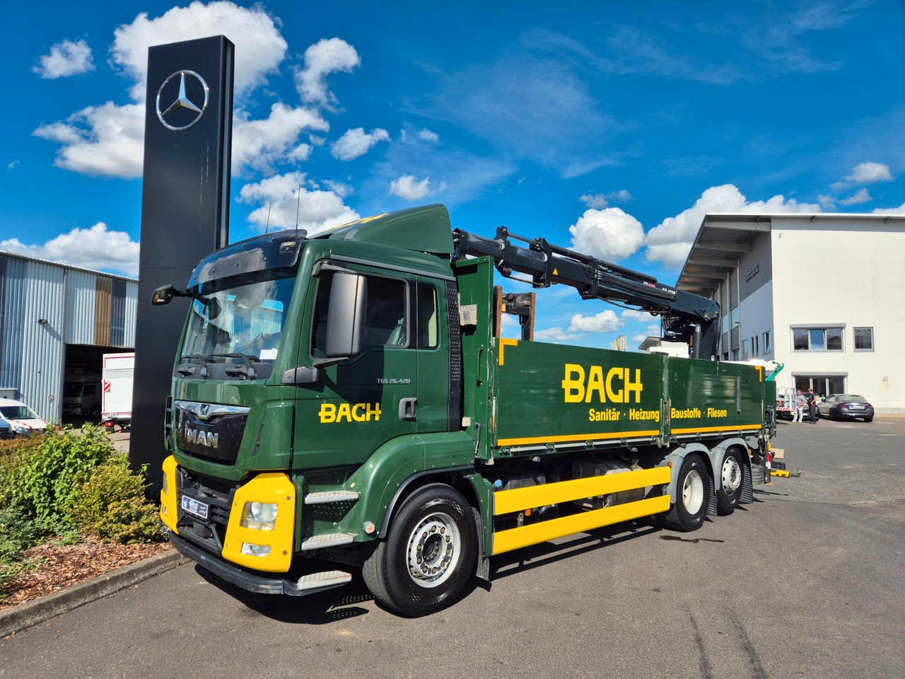 شاحنة كرين MAN TGS 26.420 6x2-4 LL Hiab 177K PRO 2 Stück: صورة 20