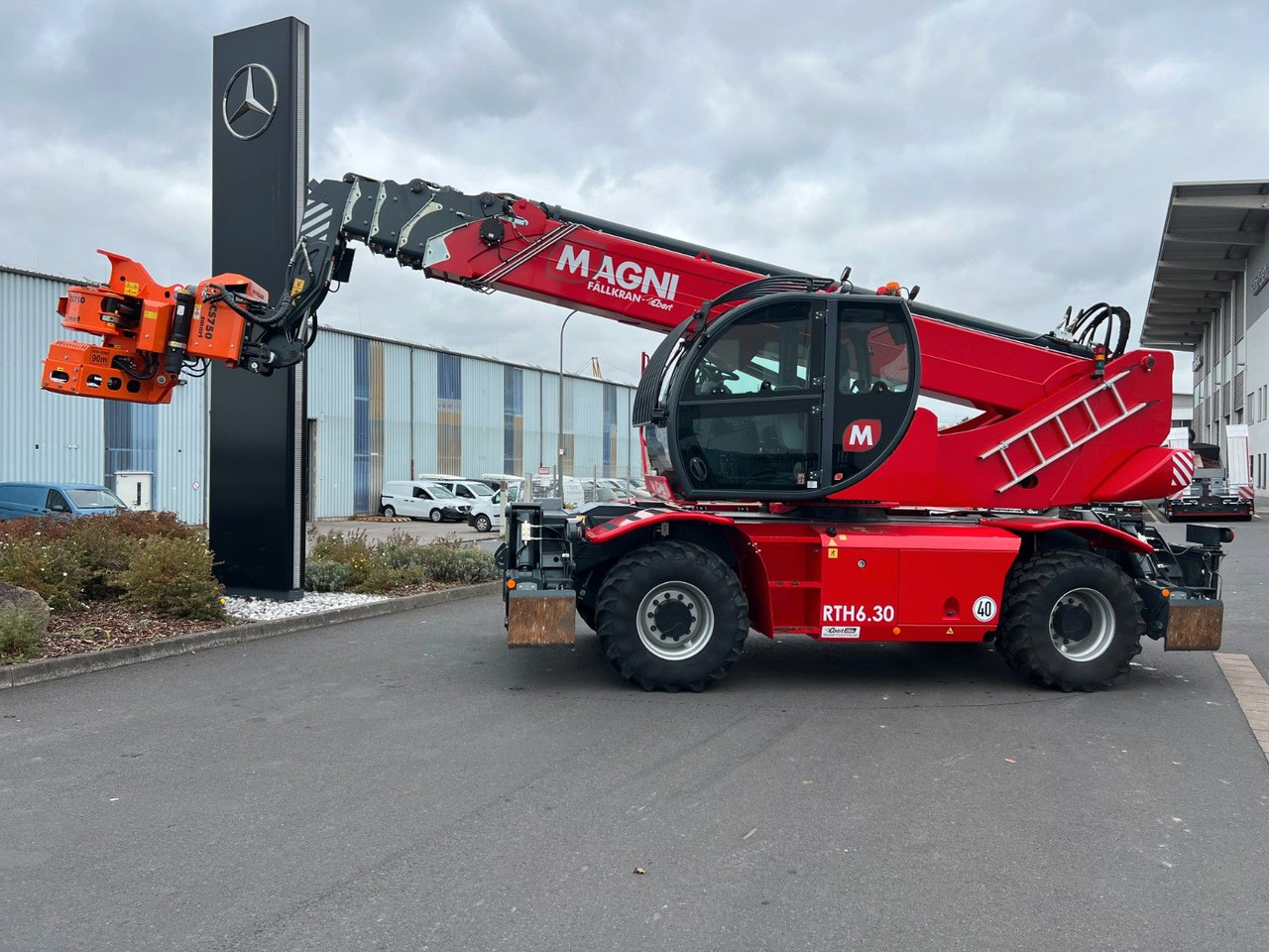 Magni RTH 6.30 SH / Fällkran / Westtech CS750 - آلة رفع ونقل تلسكوبية: صورة 3 Magni RTH 6.30 SH / Fällkran / Westtech CS750 - آلة رفع ونقل تلسكوبية: صورة 3
