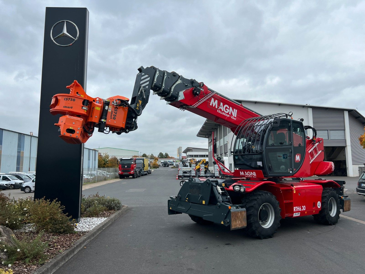 Magni RTH 6.30 SH / Fällkran / Westtech CS750 - آلة رفع ونقل تلسكوبية: صورة 2 Magni RTH 6.30 SH / Fällkran / Westtech CS750 - آلة رفع ونقل تلسكوبية: صورة 2