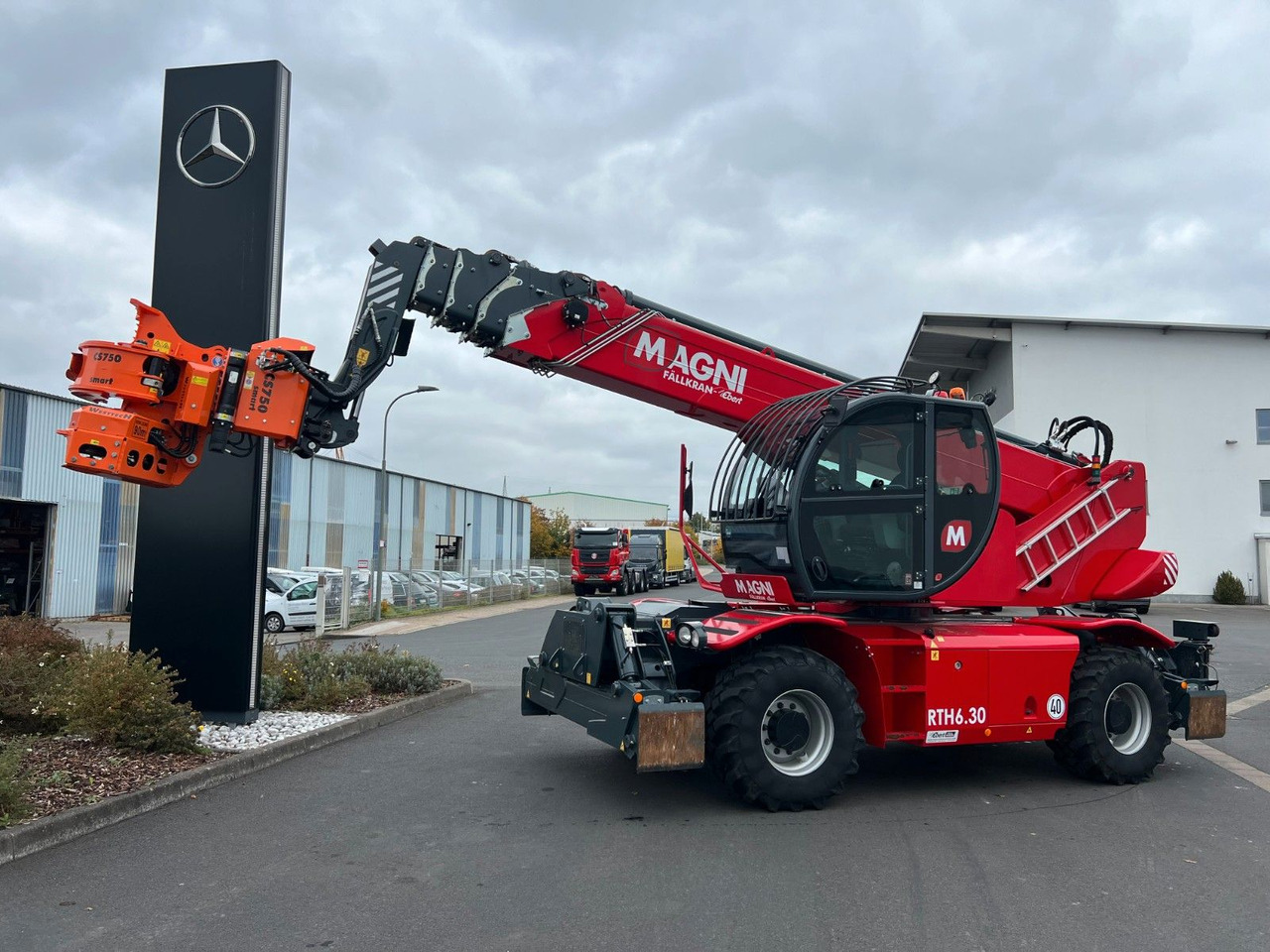 Magni RTH 6.30 SH / Fällkran / Westtech CS750 - آلة رفع ونقل تلسكوبية: صورة 1 Magni RTH 6.30 SH / Fällkran / Westtech CS750 - آلة رفع ونقل تلسكوبية: صورة 1