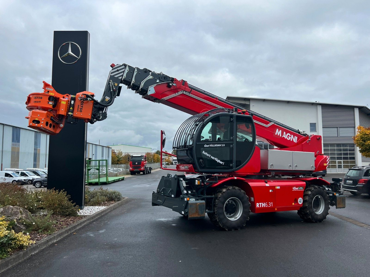 Magni RTH 6.31 SH / Fällkran 2 / Westtech CS750 - آلة رفع ونقل تلسكوبية: صورة 1 Magni RTH 6.31 SH / Fällkran 2 / Westtech CS750 - آلة رفع ونقل تلسكوبية: صورة 1