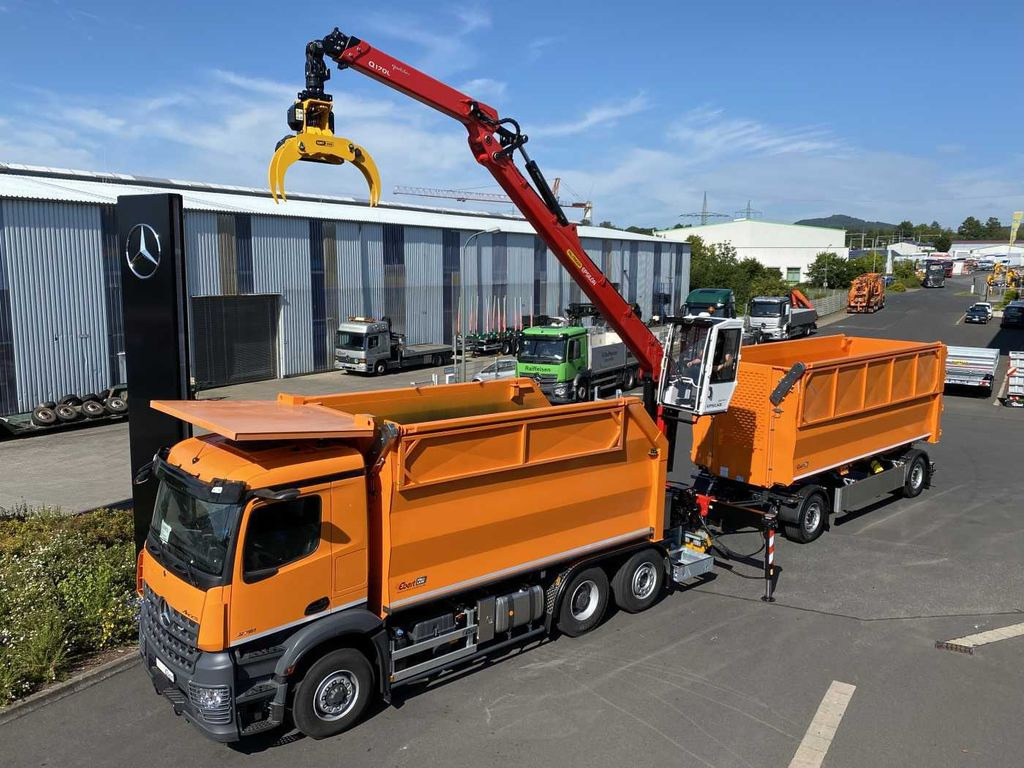 Mercedes-Benz Arocs 2751L HAD + Q170L (11,5m!) -EBERT-Fäll-LKW Mercedes-Benz Arocs 2751L HAD + Q170L (11,5m) -EBERT-Forst-LKW - شاحنة قطع الأشجار, شاحنة كرين: صورة 3 Mercedes-Benz Arocs 2751L HAD + Q170L (11,5m!) -EBERT-Fäll-LKW Mercedes-Benz Arocs 2751L HAD + Q170L (11,5m) -EBERT-Forst-LKW - شاحنة قطع الأشجار, شاحنة كرين: صورة 3