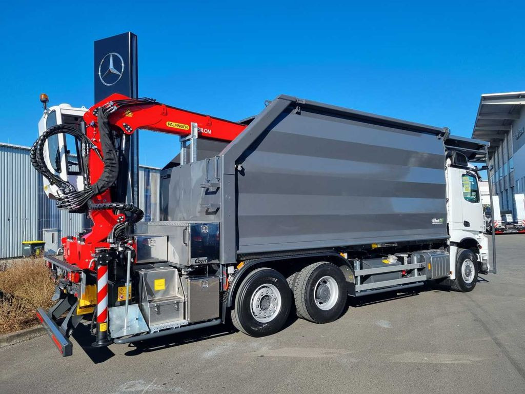 Mercedes-Benz Arocs 2751L HAD + Q170L (11,5m!) -EBERT-Fäll-LKW - شاحنة قطع الأشجار, شاحنة كرين: صورة 5 Mercedes-Benz Arocs 2751L HAD + Q170L (11,5m!) -EBERT-Fäll-LKW - شاحنة قطع الأشجار, شاحنة كرين: صورة 5