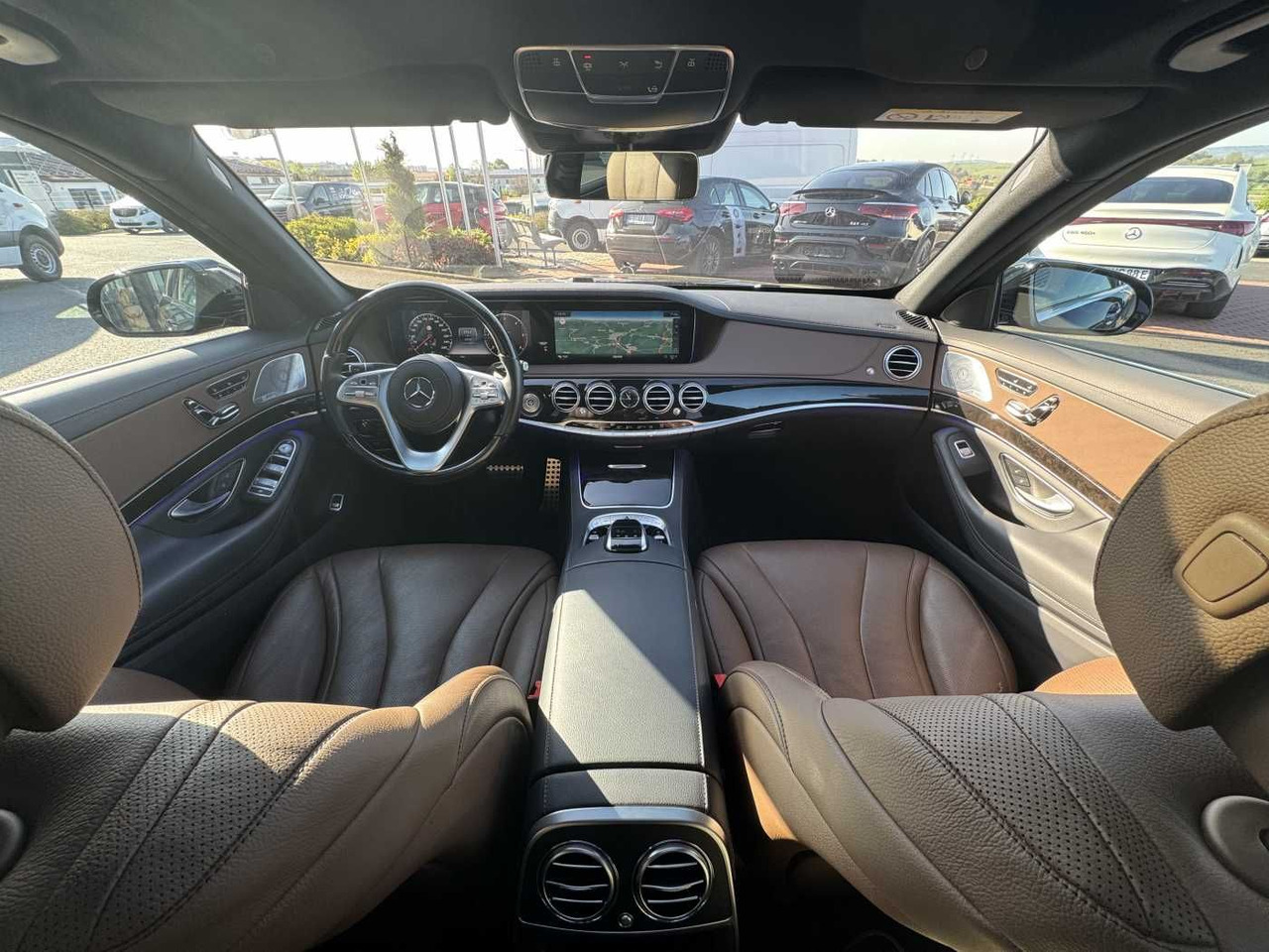 سيدان Mercedes-Benz S 400d 4M AMG+Pano+Burm+Distr+Massage+ HUD: صورة 12