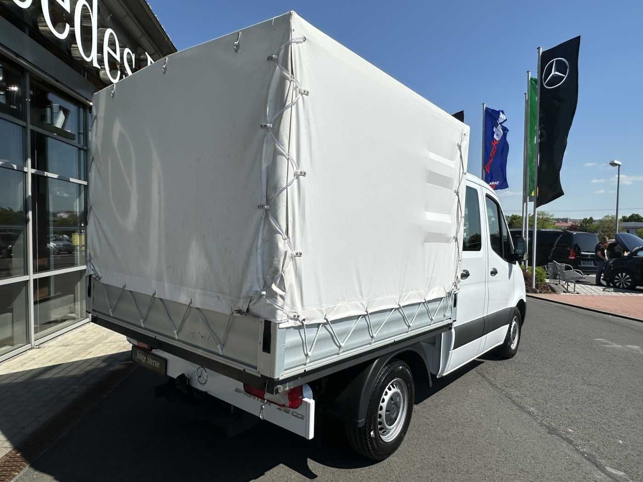 Mercedes-Benz Sprinter 215 CDI DoKa 9G Klima AHK Tempomat SHZ - شاحنة توصيل مفتوحة: صورة 4 Mercedes-Benz Sprinter 215 CDI DoKa 9G Klima AHK Tempomat SHZ - شاحنة توصيل مفتوحة: صورة 4