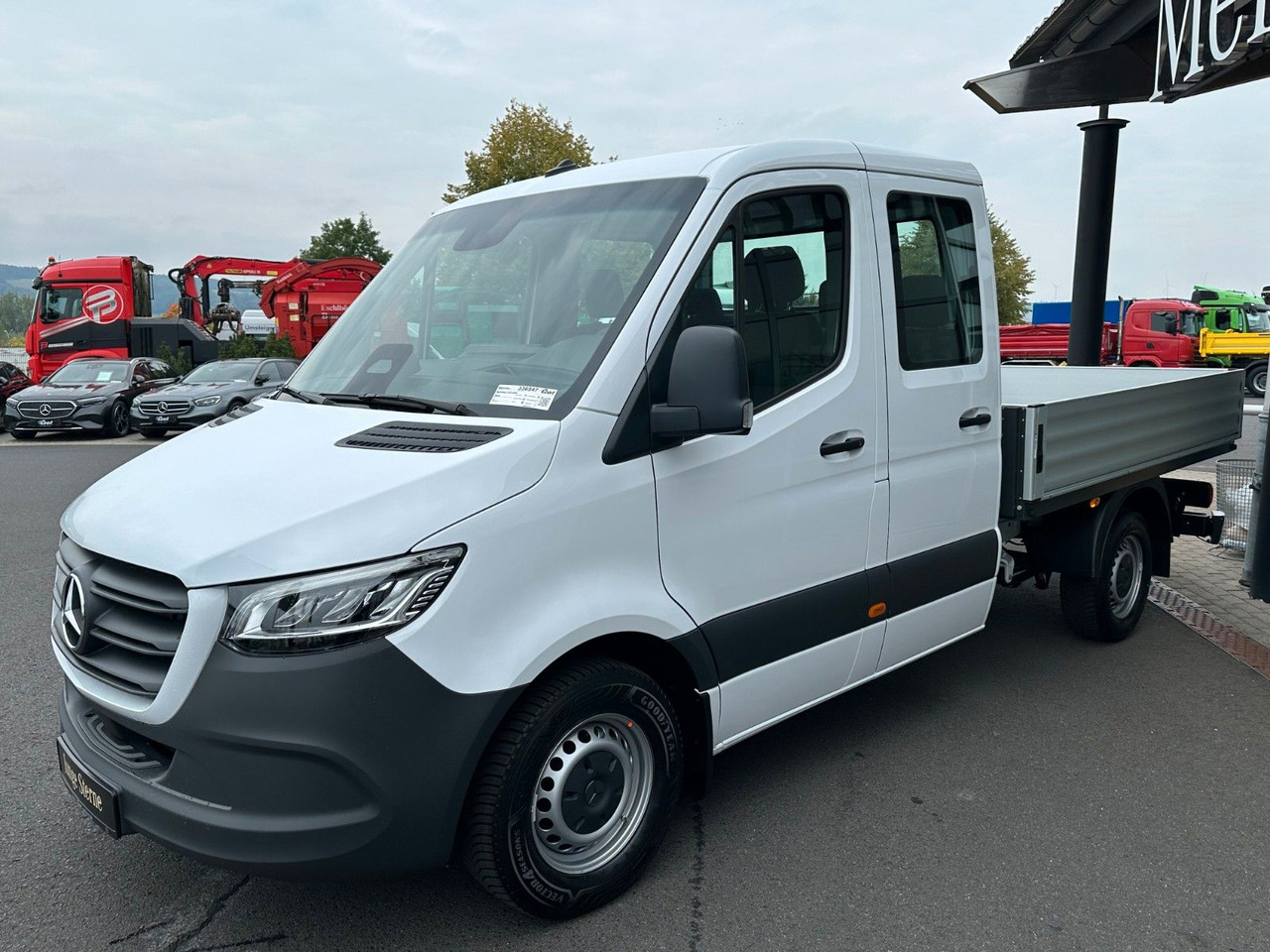 Mercedes-Benz Sprinter 317 CDI 3665 9G DoKa AHK Klima - شاحنة توصيل مفتوحة, الشاحنات الصغيرة كابينة مزدوجة: صورة 3 Mercedes-Benz Sprinter 317 CDI 3665 9G DoKa AHK Klima - شاحنة توصيل مفتوحة, الشاحنات الصغيرة كابينة مزدوجة: صورة 3