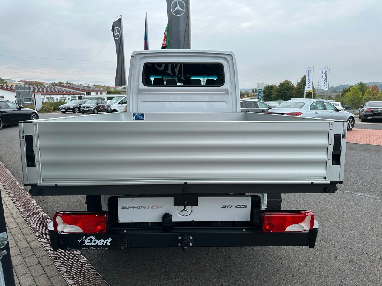Mercedes-Benz Sprinter 317 CDI 3665 9G DoKa AHK Klima - شاحنة توصيل مفتوحة, الشاحنات الصغيرة كابينة مزدوجة: صورة 5 Mercedes-Benz Sprinter 317 CDI 3665 9G DoKa AHK Klima - شاحنة توصيل مفتوحة, الشاحنات الصغيرة كابينة مزدوجة: صورة 5