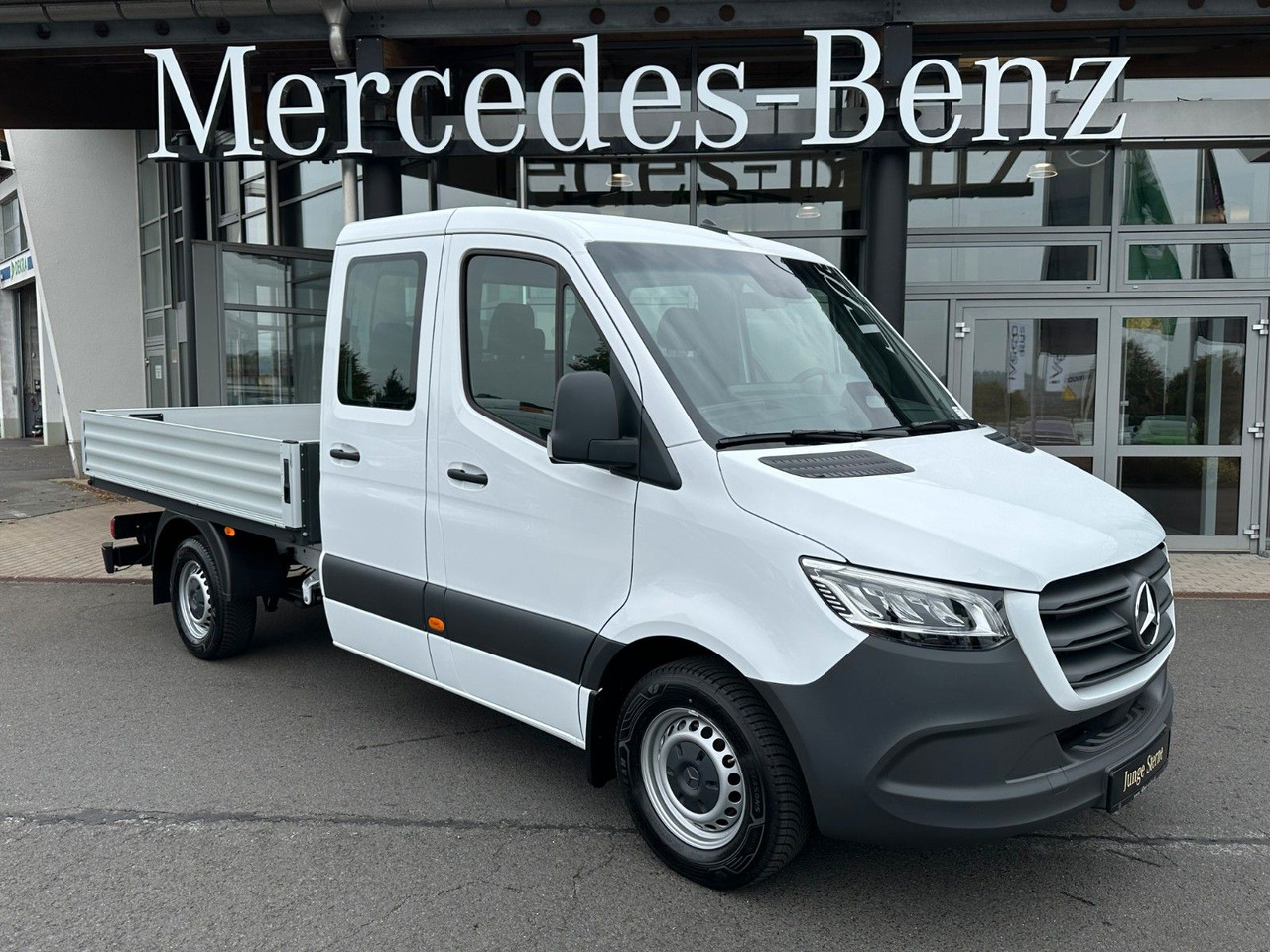 Mercedes-Benz Sprinter 317 CDI 3665 9G DoKa AHK Klima - شاحنة توصيل مفتوحة, الشاحنات الصغيرة كابينة مزدوجة: صورة 1 Mercedes-Benz Sprinter 317 CDI 3665 9G DoKa AHK Klima - شاحنة توصيل مفتوحة, الشاحنات الصغيرة كابينة مزدوجة: صورة 1