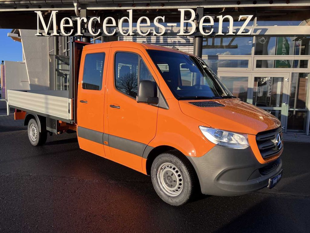 Mercedes-Benz Sprinter 317 CDI DoKa 4325 Klima MBUX Stdheiz - شاحنة مغلقة بستائر جانبية, الشاحنات الصغيرة كابينة مزدوجة: صورة 1 Mercedes-Benz Sprinter 317 CDI DoKa 4325 Klima MBUX Stdheiz - شاحنة مغلقة بستائر جانبية, الشاحنات الصغيرة كابينة مزدوجة: صورة 1