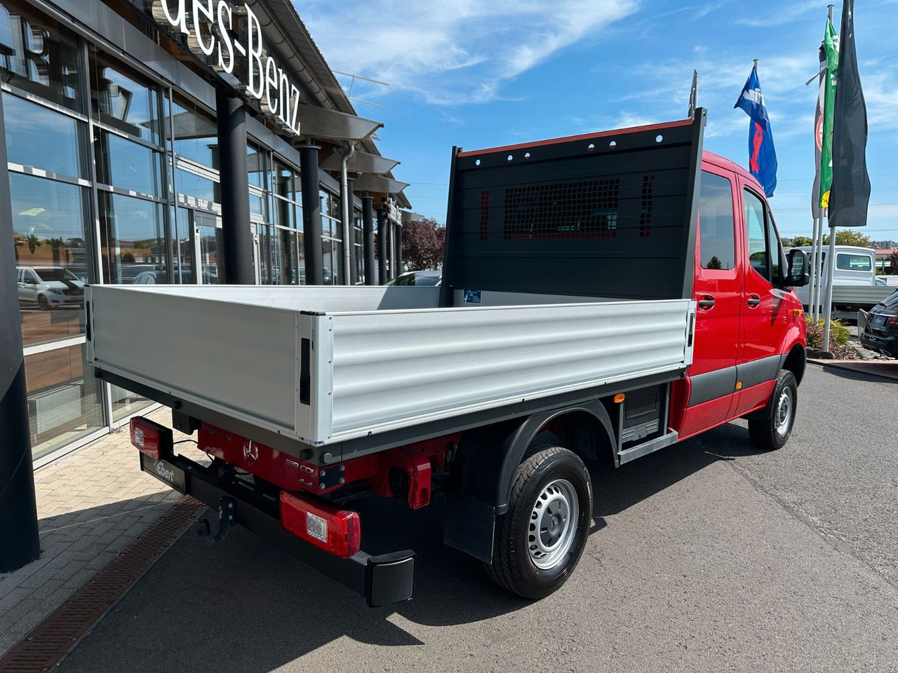 Mercedes-Benz Sprinter 319 CDI 4x4 DoKa Klima AHK3,5to - شاحنة مغلقة بستائر جانبية, الشاحنات الصغيرة كابينة مزدوجة: صورة 4 Mercedes-Benz Sprinter 319 CDI 4x4 DoKa Klima AHK3,5to - شاحنة مغلقة بستائر جانبية, الشاحنات الصغيرة كابينة مزدوجة: صورة 4