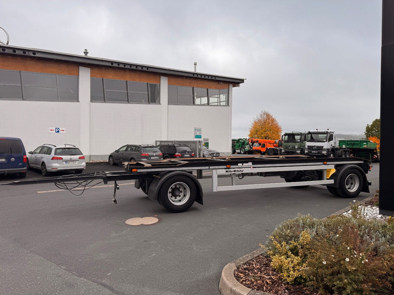 Müller-Mitteltal RA-T 18,0 Containerfahrgestell - مقطورة بهيكل معدني: صورة 5 Müller-Mitteltal RA-T 18,0 Containerfahrgestell - مقطورة بهيكل معدني: صورة 5