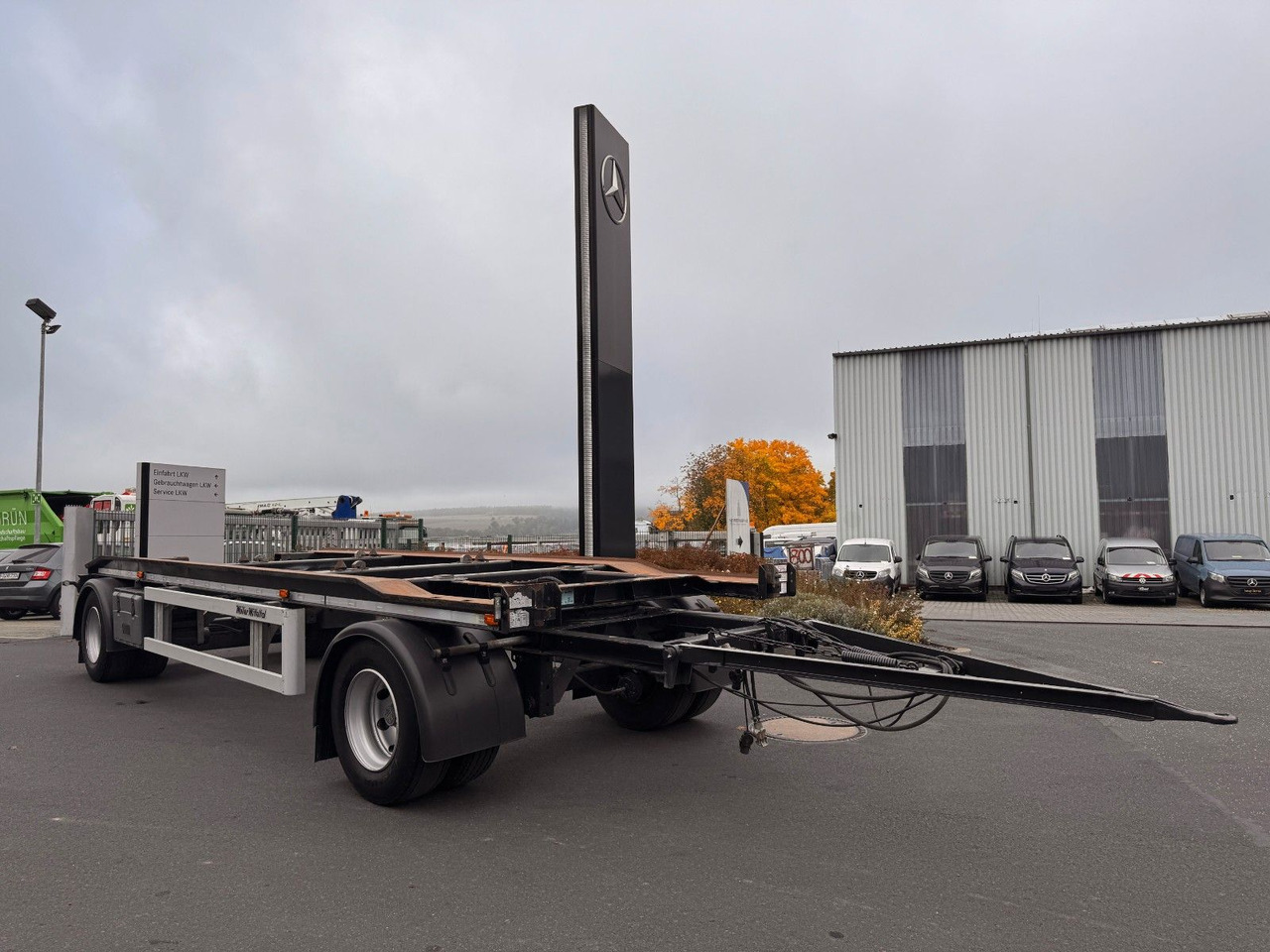 Müller-Mitteltal RA-T 18,0 Containerfahrgestell - مقطورة بهيكل معدني: صورة 3 Müller-Mitteltal RA-T 18,0 Containerfahrgestell - مقطورة بهيكل معدني: صورة 3