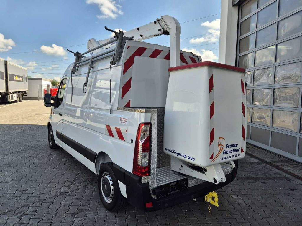 Renault Master 2.3 dCi / France Elevateur 121FCC, 12,5m - منصة محمولة مثبتة على الشاحنة, شاحنة توصيل مغلقة: صورة 3 Renault Master 2.3 dCi / France Elevateur 121FCC, 12,5m - منصة محمولة مثبتة على الشاحنة, شاحنة توصيل مغلقة: صورة 3