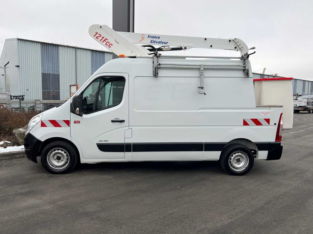 Renault Master 2.3 dCi / France Elevateur 121FCC, 12m - منصة محمولة مثبتة على الشاحنة, شاحنة توصيل مغلقة: صورة 4 Renault Master 2.3 dCi / France Elevateur 121FCC, 12m - منصة محمولة مثبتة على الشاحنة, شاحنة توصيل مغلقة: صورة 4