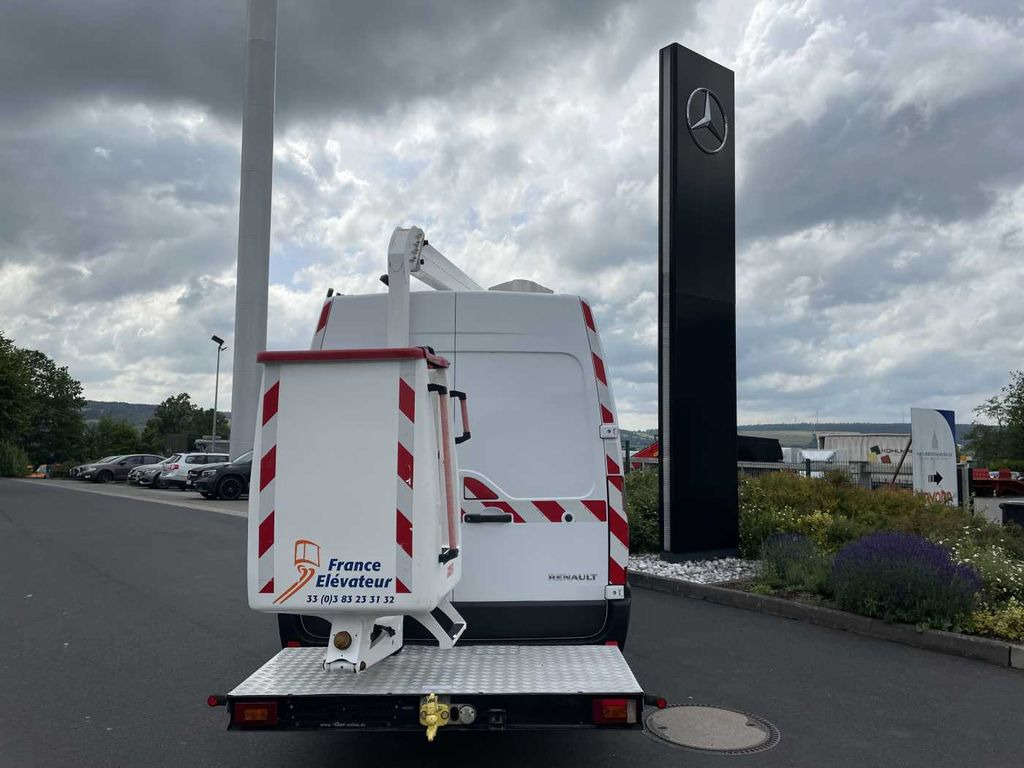 منصة محمولة مثبتة على الشاحنة, شاحنة توصيل مغلقة Renault Master 2.3 dCi / France Elevateur 121FT, 12m Renault Master 2.3 dCi / France Elevateur 121FT, 12m: صورة 6