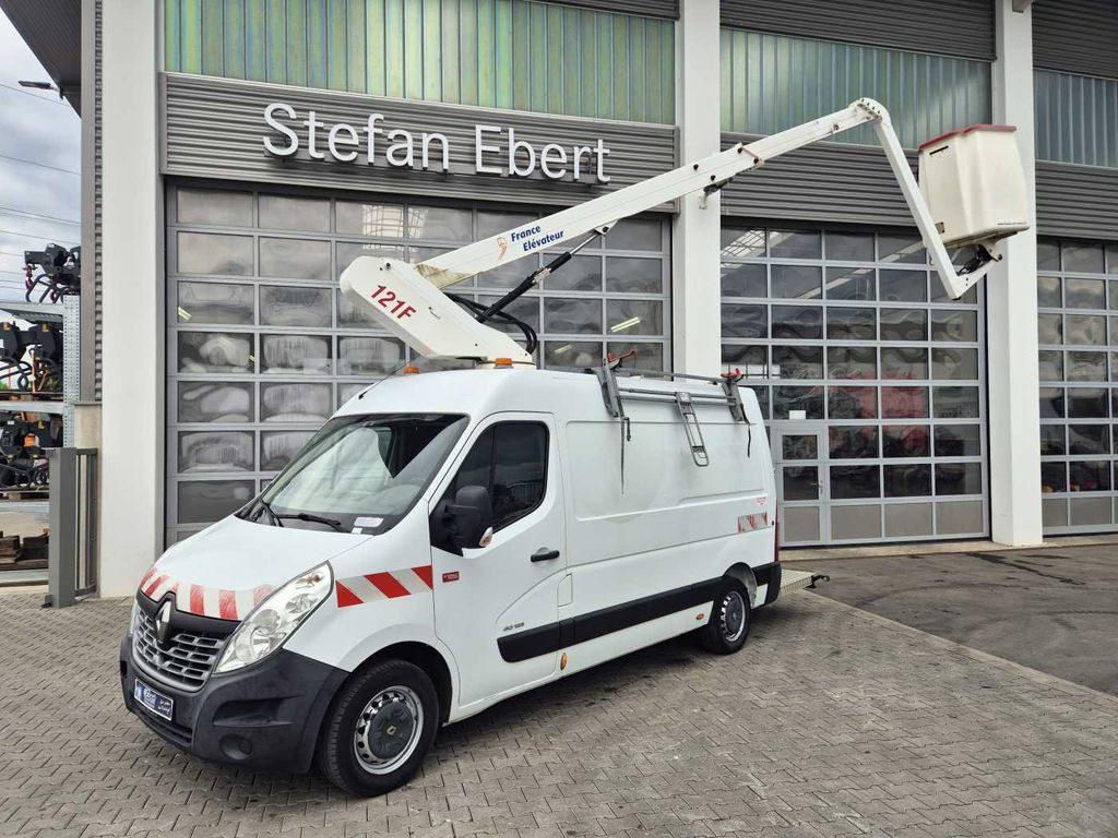 Renault Master 2.3 dCi / France Elevateur 121FT, 12m - منصة محمولة مثبتة على الشاحنة, شاحنة توصيل مغلقة: صورة 1 Renault Master 2.3 dCi / France Elevateur 121FT, 12m - منصة محمولة مثبتة على الشاحنة, شاحنة توصيل مغلقة: صورة 1