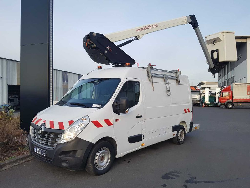 Renault Master 2.3 dCi / KLUBB K32, 12,5m Renault Master 2.3 dCi / KLUBB K32, 12,5m - منصة محمولة مثبتة على الشاحنة, شاحنة توصيل مغلقة: صورة 2 Renault Master 2.3 dCi / KLUBB K32, 12,5m Renault Master 2.3 dCi / KLUBB K32, 12,5m - منصة محمولة مثبتة على الشاحنة, شاحنة توصيل مغلقة: صورة 2