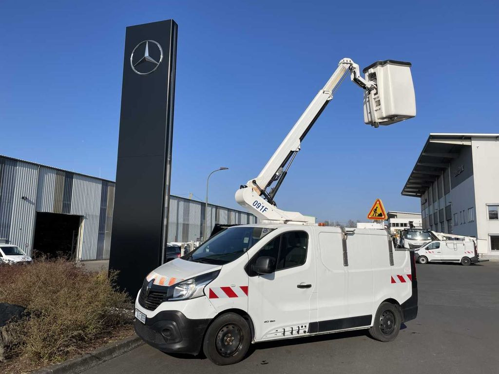 Renault Trafic dCi 120 L1H1 / France Elavateur 091F 9m - منصة محمولة مثبتة على الشاحنة, شاحنة توصيل مغلقة: صورة 2 Renault Trafic dCi 120 L1H1 / France Elavateur 091F 9m - منصة محمولة مثبتة على الشاحنة, شاحنة توصيل مغلقة: صورة 2