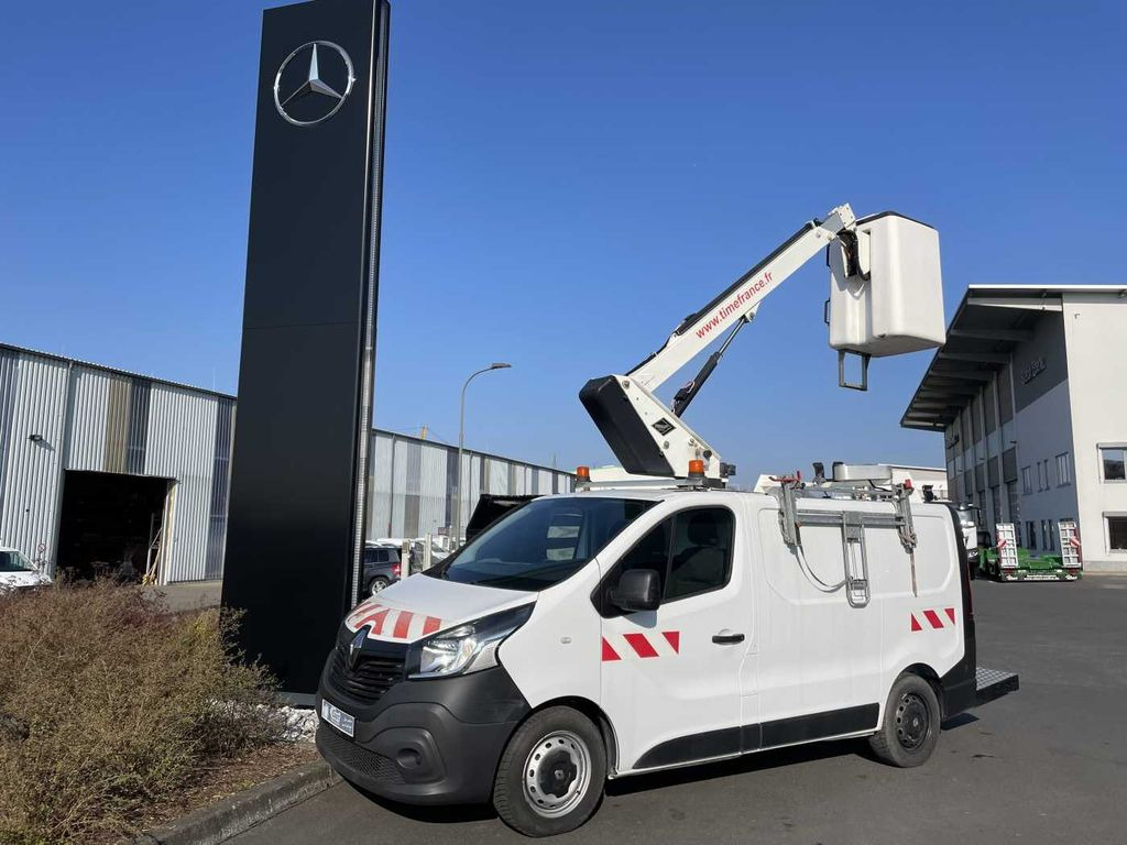 Renault Trafic dCi 120 L1H1 / TIME France ETL 21 8m - منصة محمولة مثبتة على الشاحنة, شاحنة توصيل مغلقة: صورة 1 Renault Trafic dCi 120 L1H1 / TIME France ETL 21 8m - منصة محمولة مثبتة على الشاحنة, شاحنة توصيل مغلقة: صورة 1