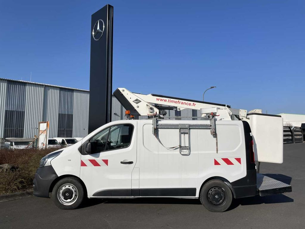 Renault Trafic dCi 120 L1H1 / TIME France ETL 21 8m - منصة محمولة مثبتة على الشاحنة, شاحنة توصيل مغلقة: صورة 2 Renault Trafic dCi 120 L1H1 / TIME France ETL 21 8m - منصة محمولة مثبتة على الشاحنة, شاحنة توصيل مغلقة: صورة 2
