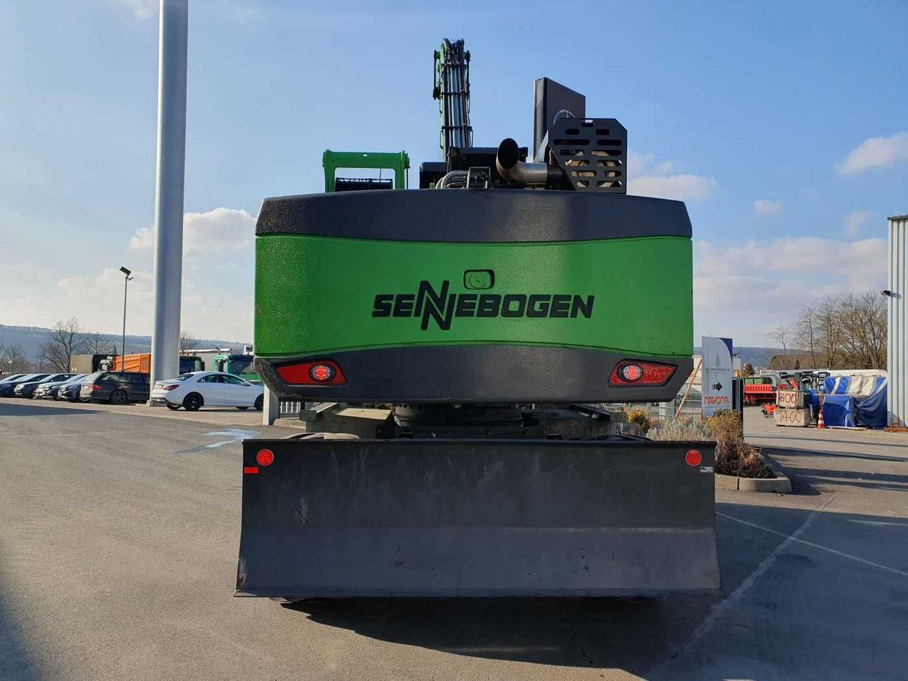 Sennebogen 718 / inkl. Albach Fällzange / nur 2.148h! - آلة التعامل مع النفايات: صورة 5 Sennebogen 718 / inkl. Albach Fällzange / nur 2.148h! - آلة التعامل مع النفايات: صورة 5