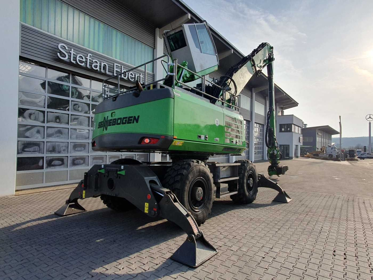 Sennebogen 728 / inkl. Albach Greifersäge & SW / nur 2.016h - آلة التعامل مع النفايات: صورة 4 Sennebogen 728 / inkl. Albach Greifersäge & SW / nur 2.016h - آلة التعامل مع النفايات: صورة 4