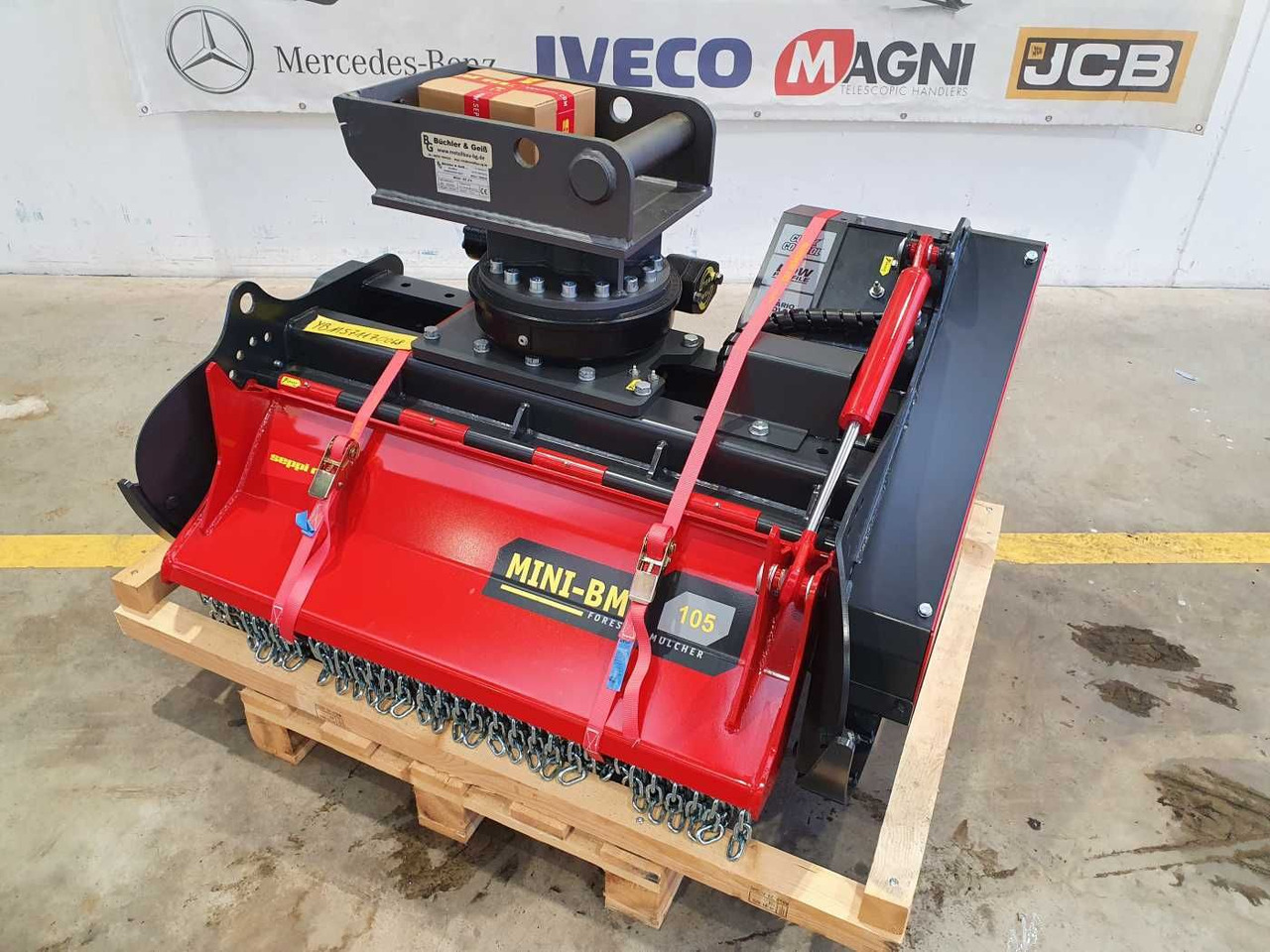Seppi MINI-BMS 105 Forstmulcher Drehmotor MS08 - ماكينات قطع الحشائش الغابات: صورة 2 Seppi MINI-BMS 105 Forstmulcher Drehmotor MS08 - ماكينات قطع الحشائش الغابات: صورة 2