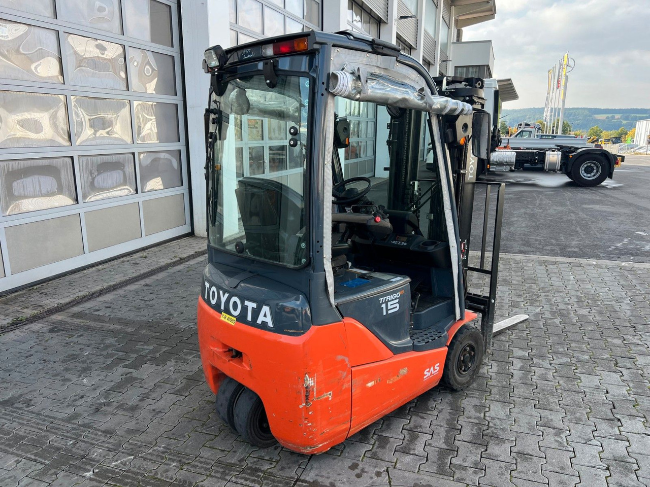 Toyota 8FBET15 / Triplex: 4.30m / nur 1.187h! / SS - رافعة شوكية كهربائية: صورة 4 Toyota 8FBET15 / Triplex: 4.30m / nur 1.187h! / SS - رافعة شوكية كهربائية: صورة 4