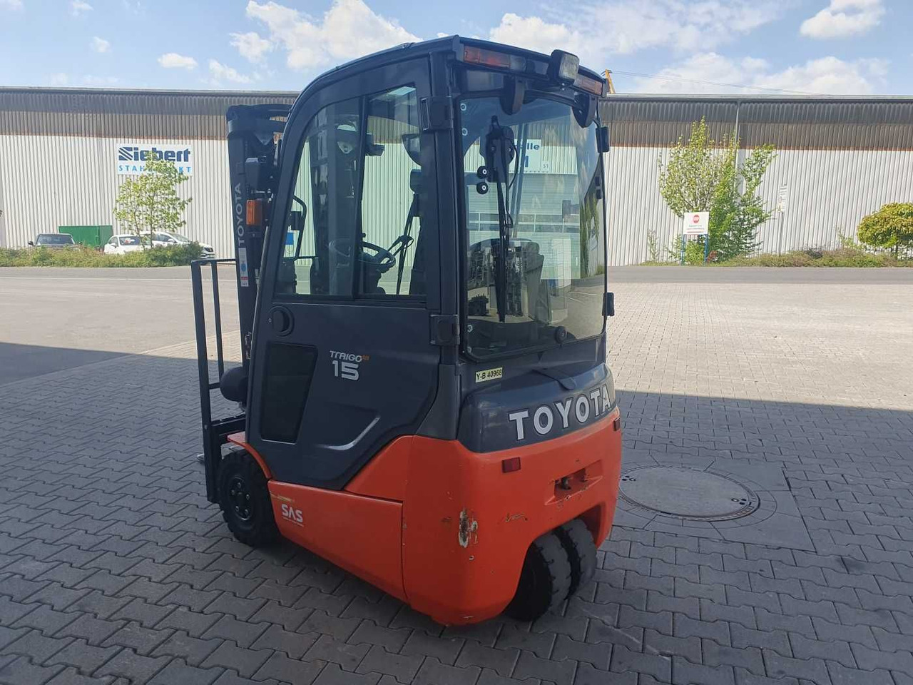 Toyota 8FBET15 / Triplex: 4.30m / nur 3.412h! / 2022 - رافعة شوكية كهربائية: صورة 5 Toyota 8FBET15 / Triplex: 4.30m / nur 3.412h! / 2022 - رافعة شوكية كهربائية: صورة 5