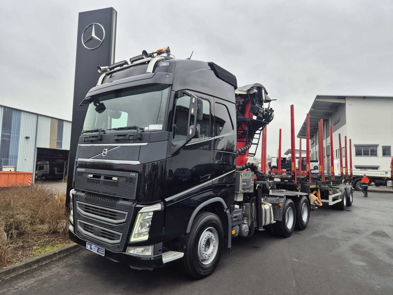 Volvo FH 540 6x4 Palfinger S260Z96 Doll Teleskop-Langh - شاحنة قطع الأشجار: صورة 2 Volvo FH 540 6x4 Palfinger S260Z96 Doll Teleskop-Langh - شاحنة قطع الأشجار: صورة 2