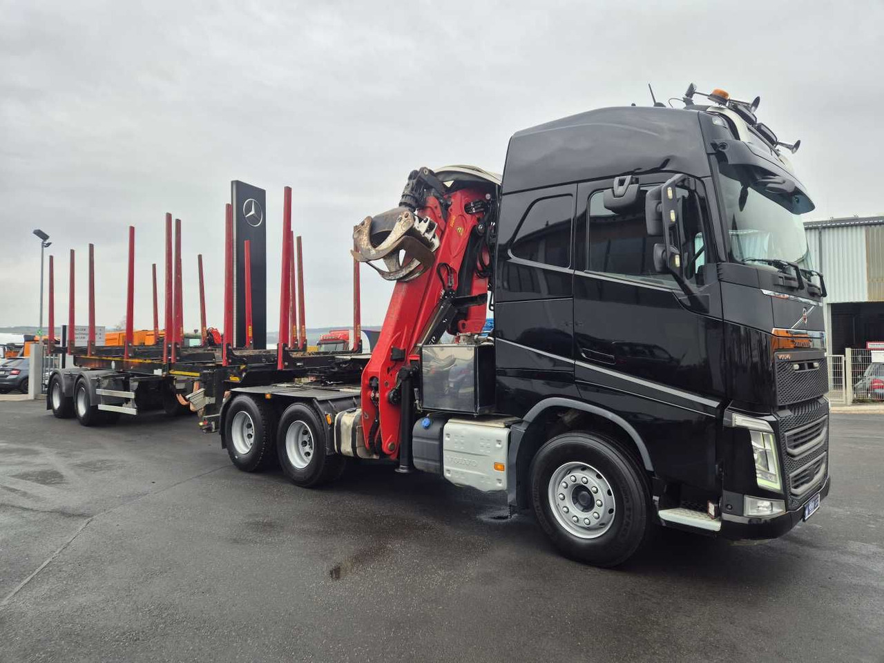 Volvo FH 540 6x4 Palfinger S260Z96 Doll Teleskop-Langh - شاحنة قطع الأشجار: صورة 3 Volvo FH 540 6x4 Palfinger S260Z96 Doll Teleskop-Langh - شاحنة قطع الأشجار: صورة 3