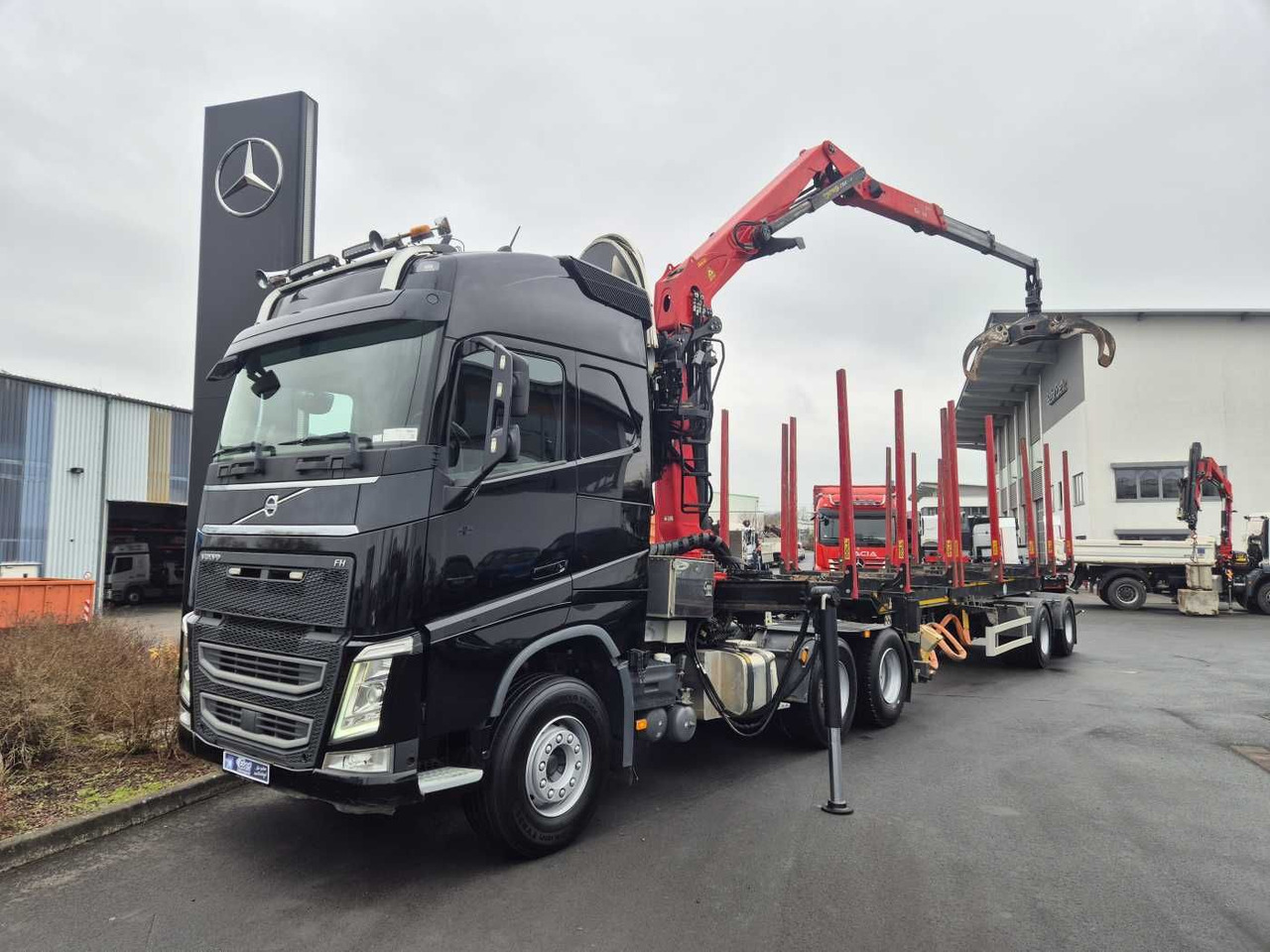 Volvo FH 540 6x4 Palfinger S260Z96 Doll Teleskop-Langh - شاحنة قطع الأشجار: صورة 1 Volvo FH 540 6x4 Palfinger S260Z96 Doll Teleskop-Langh - شاحنة قطع الأشجار: صورة 1