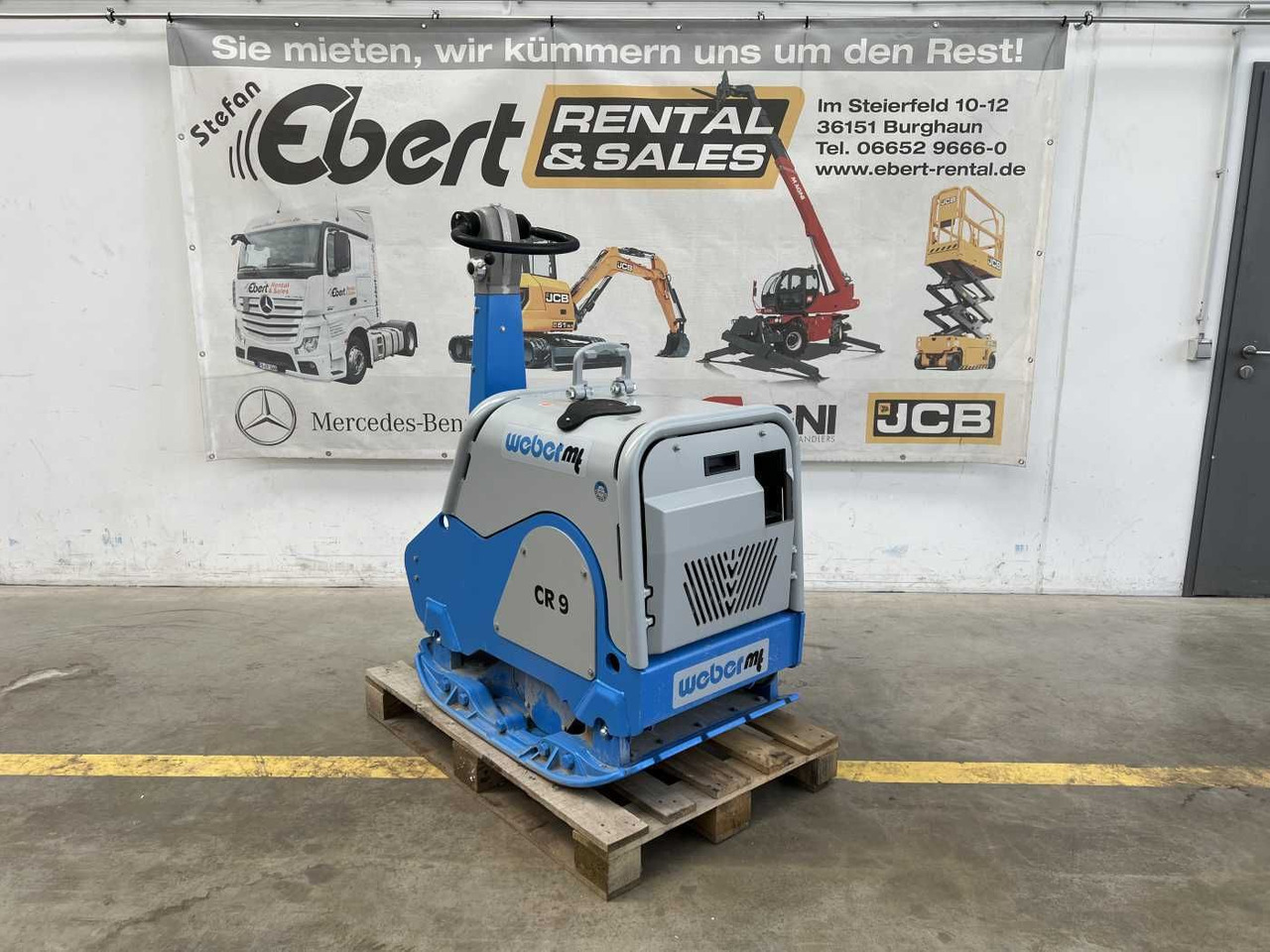 Weber CR 9 MDM Hatz-Diesel / 740kg / DEMO / 2022 - صفيحة هزازة: صورة 1 Weber CR 9 MDM Hatz-Diesel / 740kg / DEMO / 2022 - صفيحة هزازة: صورة 1