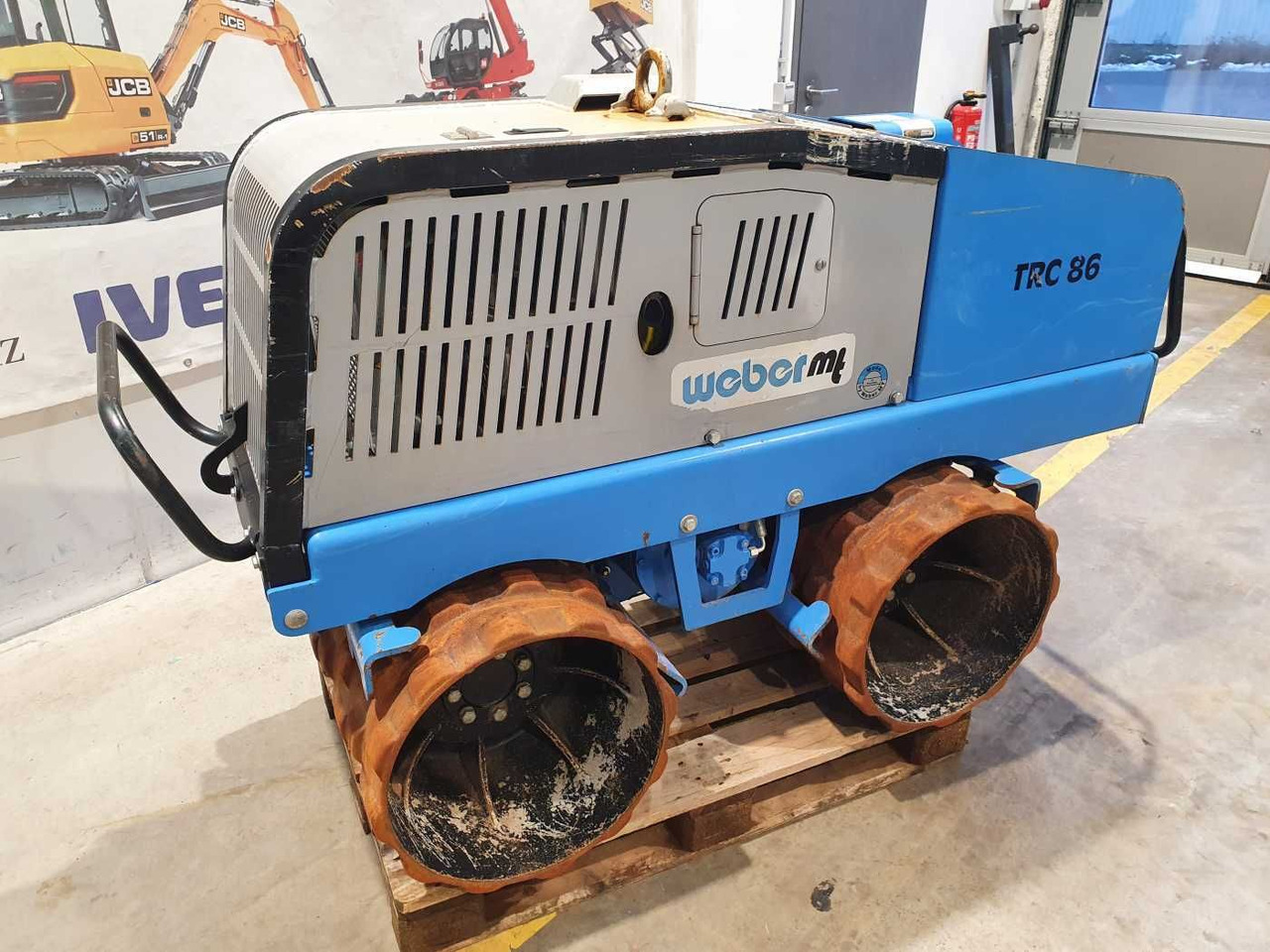 Weber TRC 86 Grabenwalze / 2020 / Funk / nur 112h - بكرة أسطوانية صغيرة: صورة 4 Weber TRC 86 Grabenwalze / 2020 / Funk / nur 112h - بكرة أسطوانية صغيرة: صورة 4