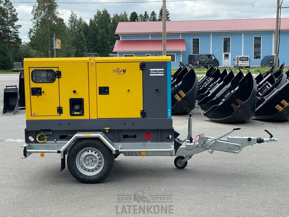 Atlas Copco QAS 45 50 Hz Generaattori StageV vetovarustuksella - مجموعة المولد: صورة 2 Atlas Copco QAS 45 50 Hz Generaattori StageV vetovarustuksella - مجموعة المولد: صورة 2