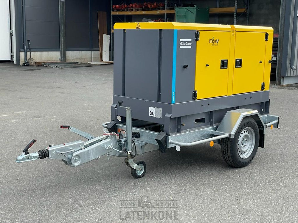 Atlas Copco QAS 45 50 Hz Generaattori StageV vetovarustuksella - مجموعة المولد: صورة 5 Atlas Copco QAS 45 50 Hz Generaattori StageV vetovarustuksella - مجموعة المولد: صورة 5