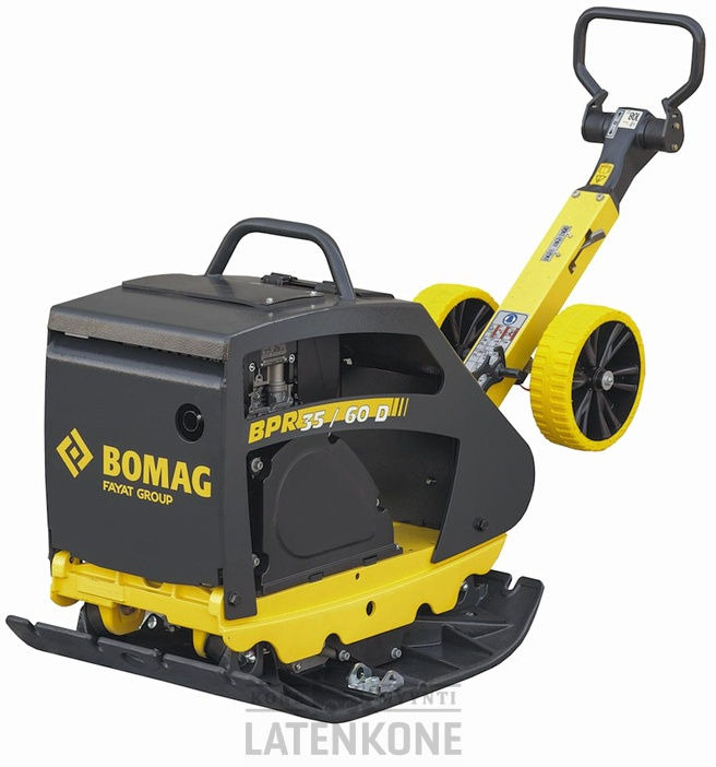 Bomag BPR35/60DE tärylätkä renkailla - صفيحة هزازة: صورة 1 Bomag BPR35/60DE tärylätkä renkailla - صفيحة هزازة: صورة 1