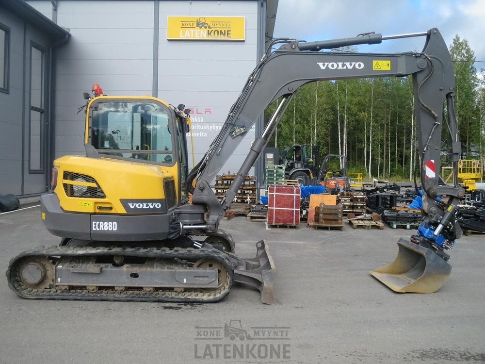 Volvo ECR88D SMP Rototiltti - حفار زاحف: صورة 1 Volvo ECR88D SMP Rototiltti - حفار زاحف: صورة 1